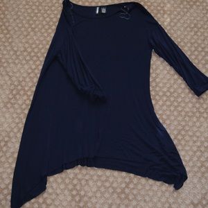 Navy Blue Casual Shirt